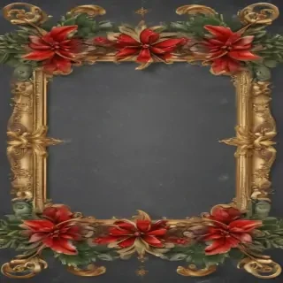 christmas frame clip art