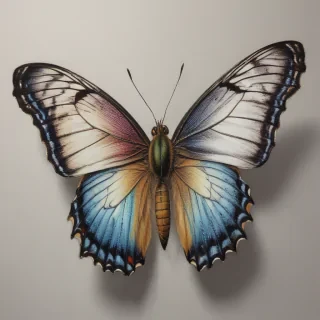 drawing pic of butterfly