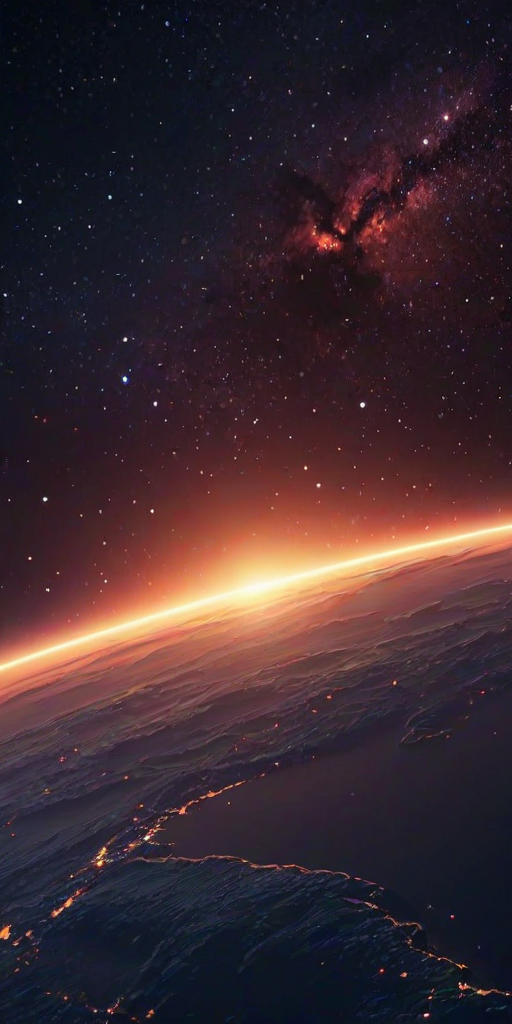 4k space wallpaper iphone
