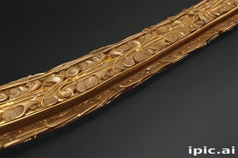 golden line png