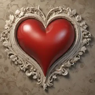 wallpaper 3d heart