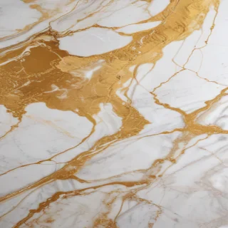 white and gold marble background