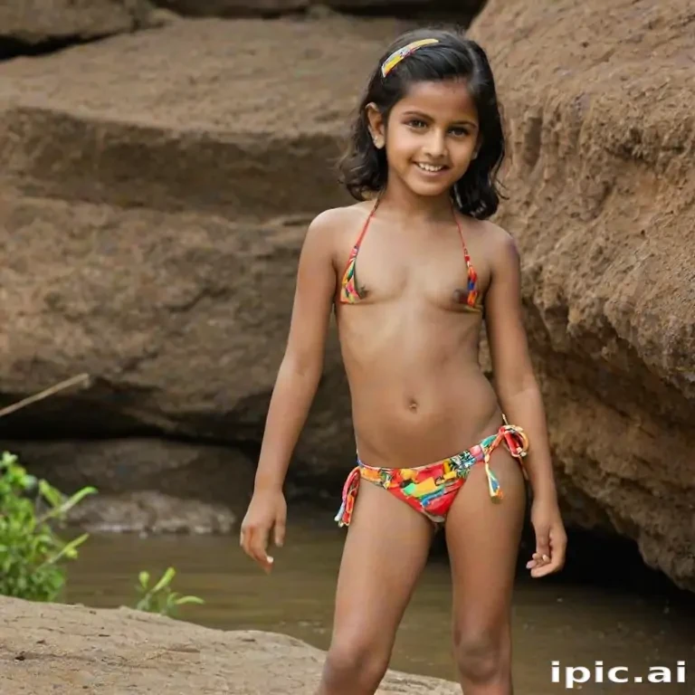 indian kid bikini
