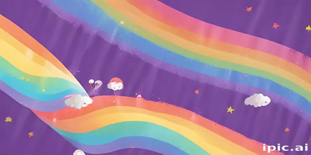 cute rainbow wallpaper