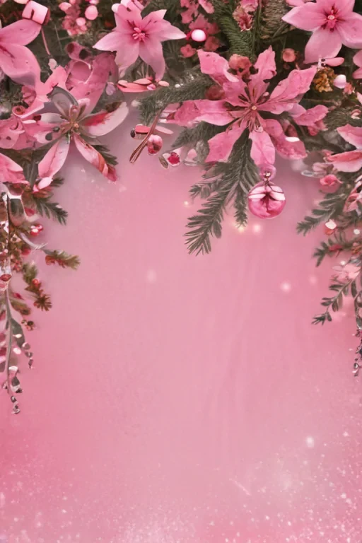 christmas pink backgrounds