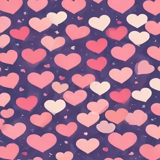 cute heart background