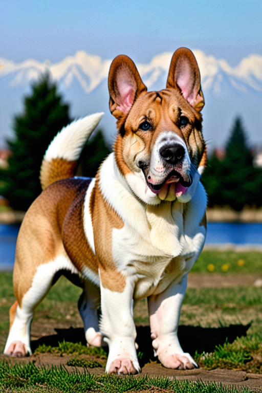 akita basset dog breed