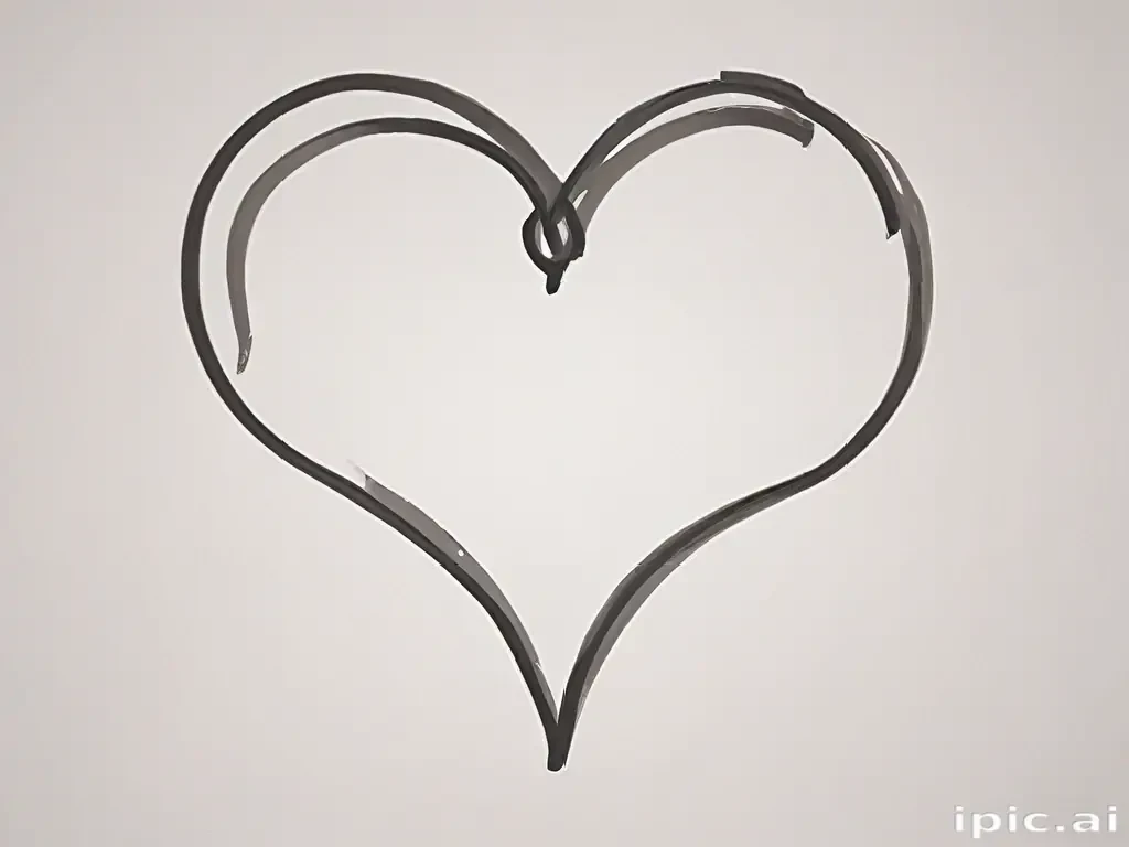 outline heart png