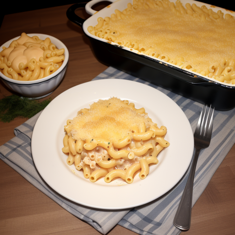 macaroni and cheese with turkey
