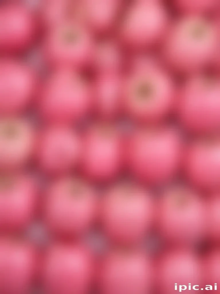 pink apple wallpaper