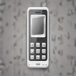 phone icon white
