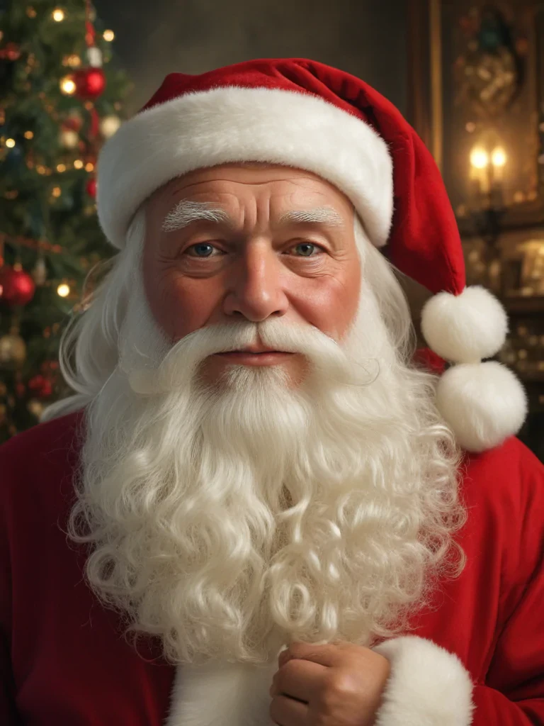 vintage santa images free
