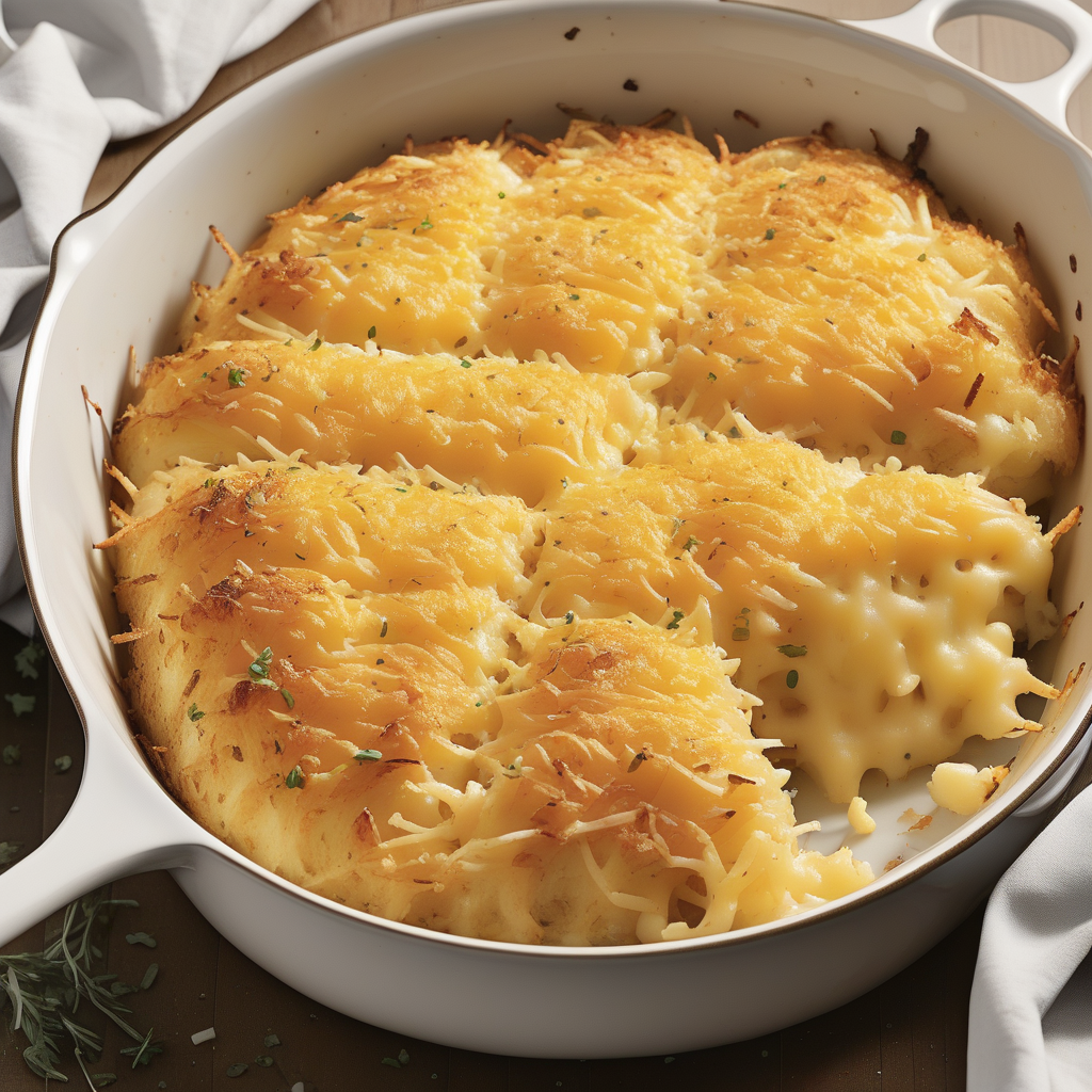 simply hash brown cheesy potatoes
