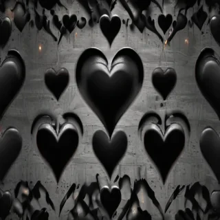black hearts wallpaper