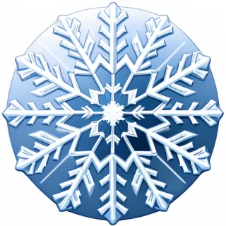 snowflake background transparent
