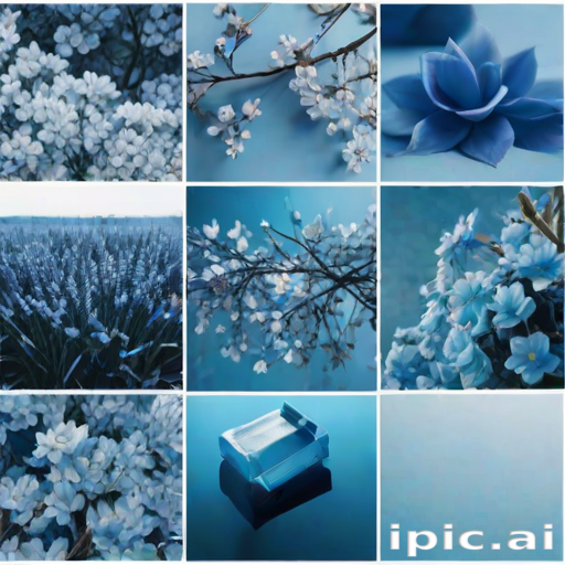 blue aesthetic photos