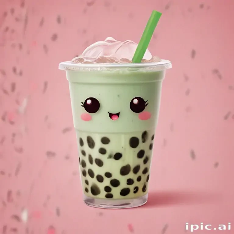 cute boba tea wallpapers