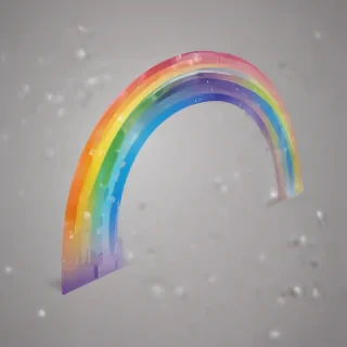 transparent background rainbow clipart