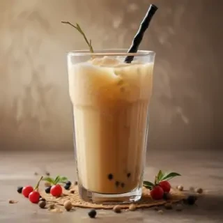 milk tea boba wallpaper
