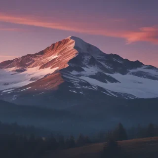 aesthetic mountain wallpaper