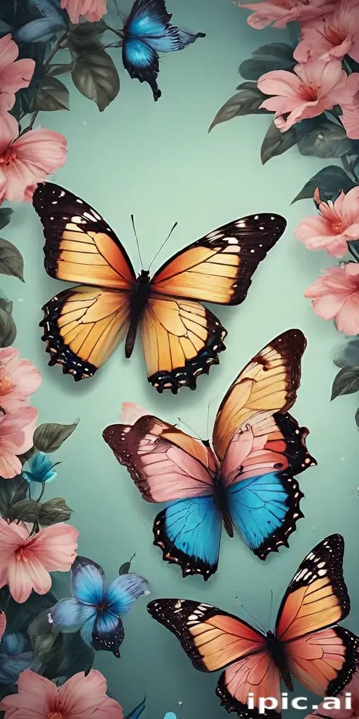 aesthetic wallpaper butterfly