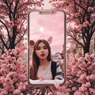 cute ig story background