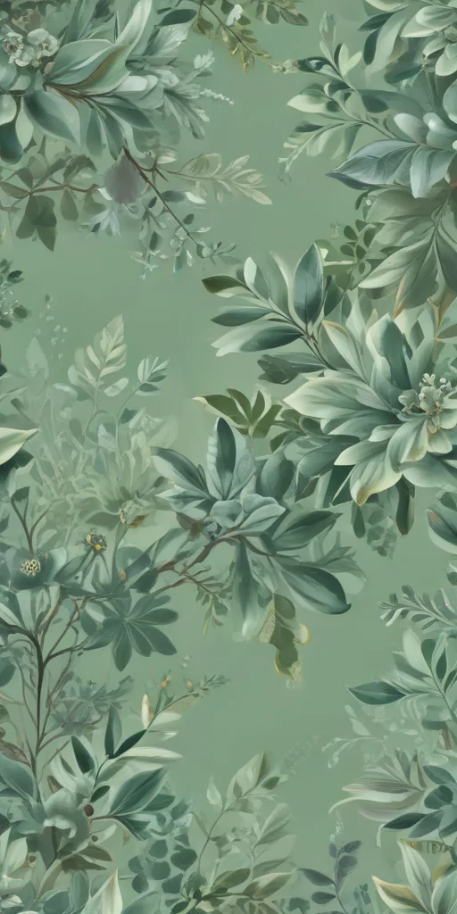 sage green wallpaper iphone