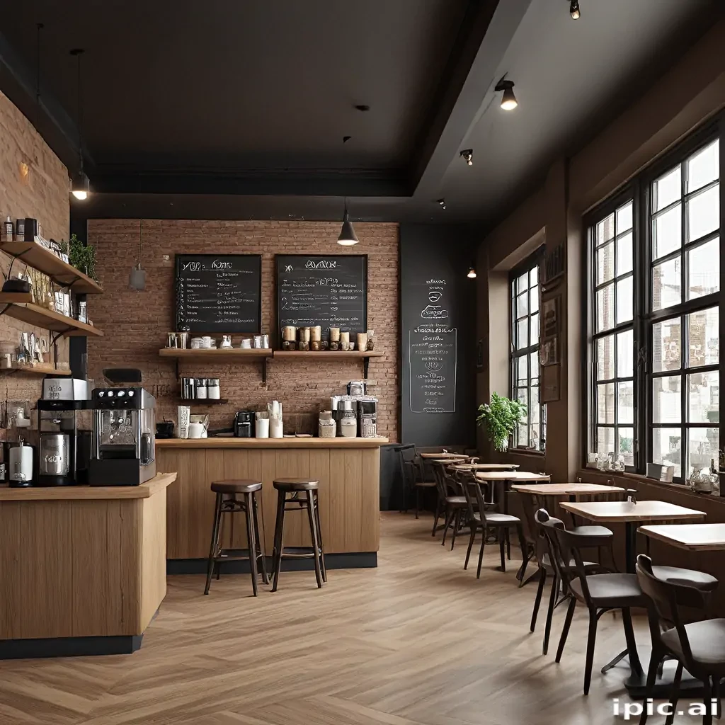 coffee shop mockup