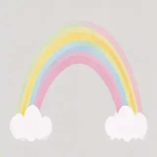 pastel rainbow png