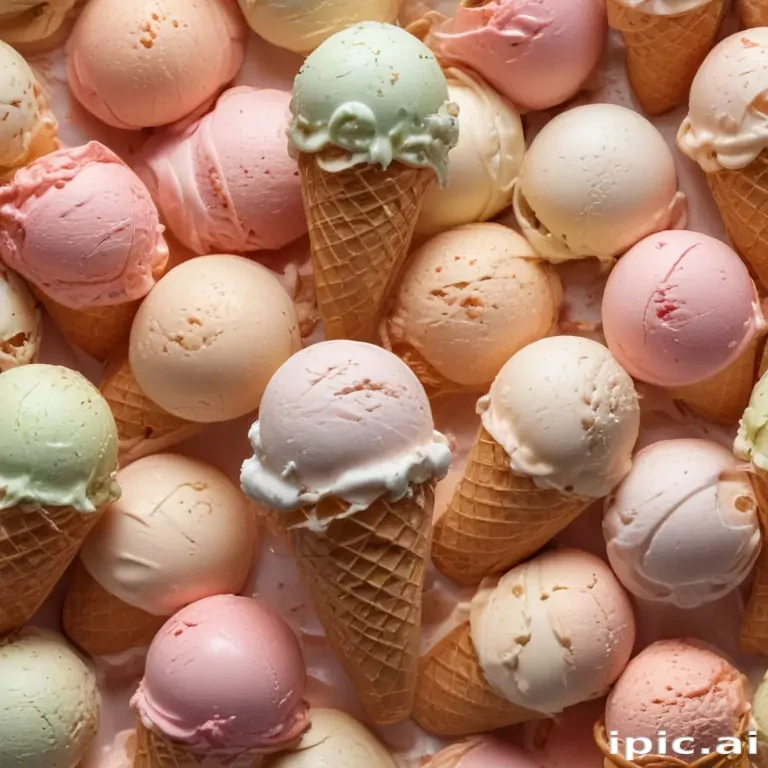 ice cream background