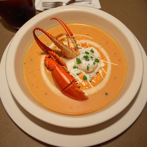 lobster bisque from red lobster