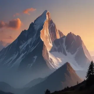 mountain silhouette