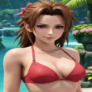 aerith bikini