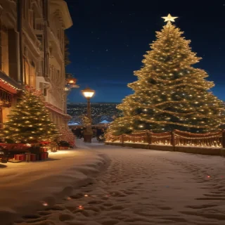 christmas outline