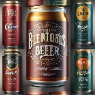 beer can mockup