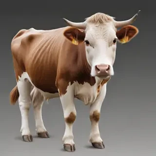 transparent cow png