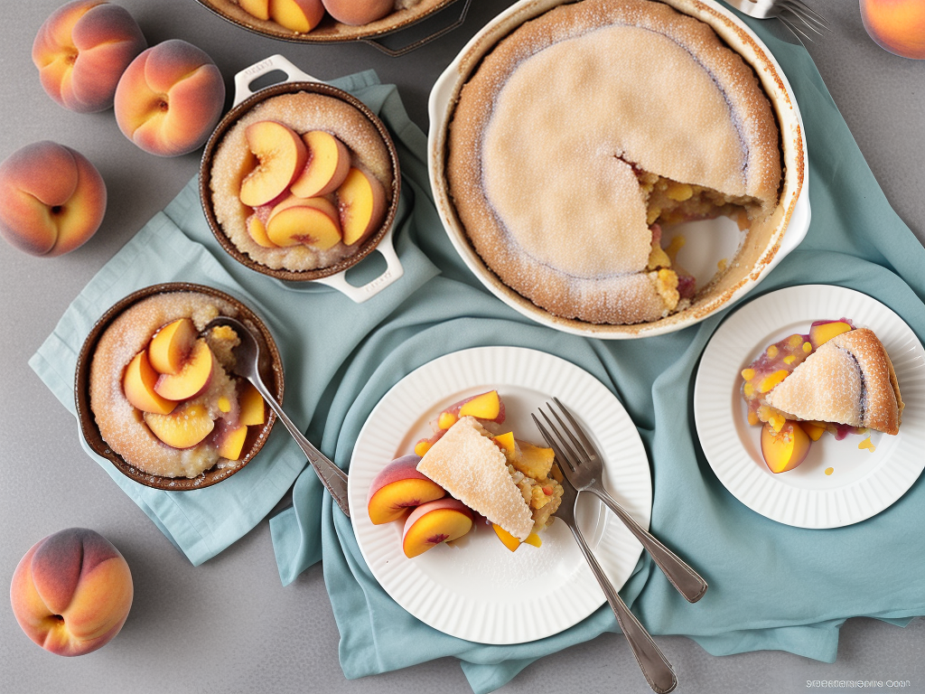 peach cobbler with cake mix and canned peaches