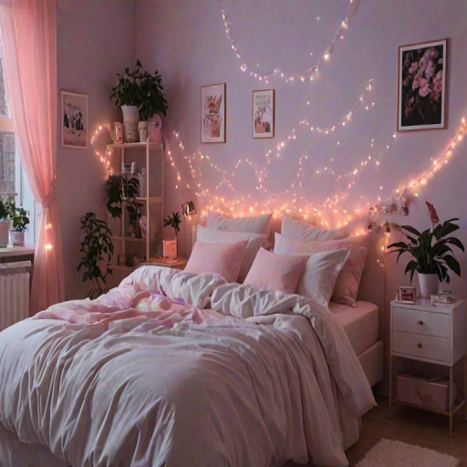 aesthetic bedroom background