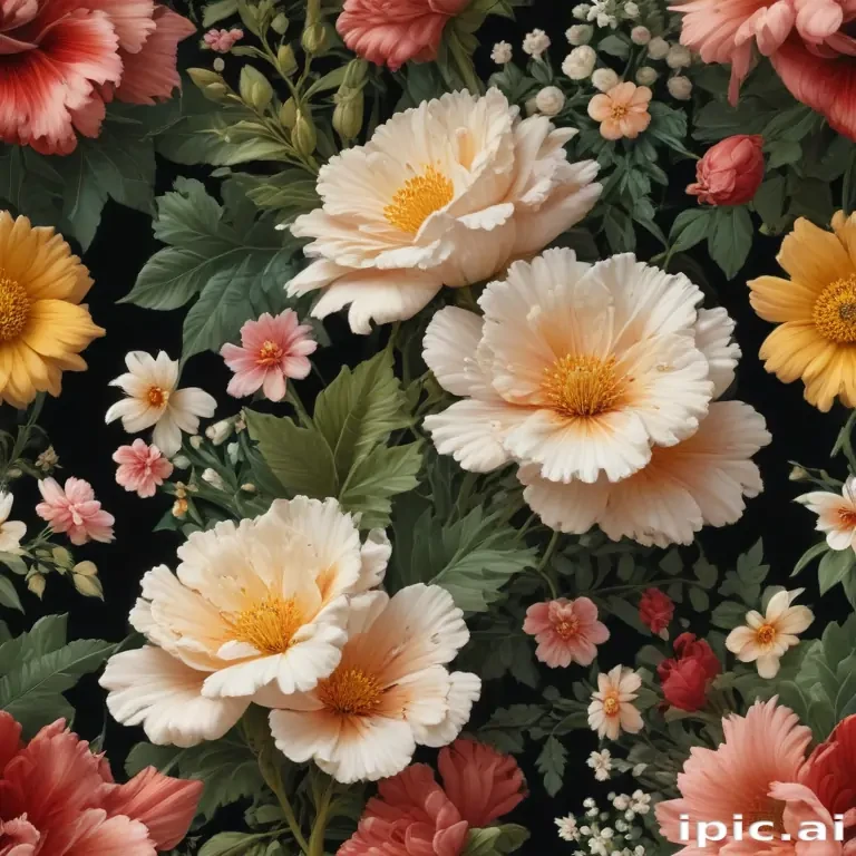 pixel flowers