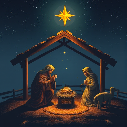 manger scene images free
