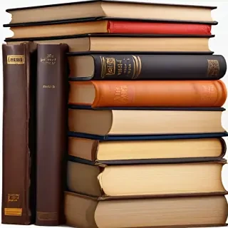 books stacked png