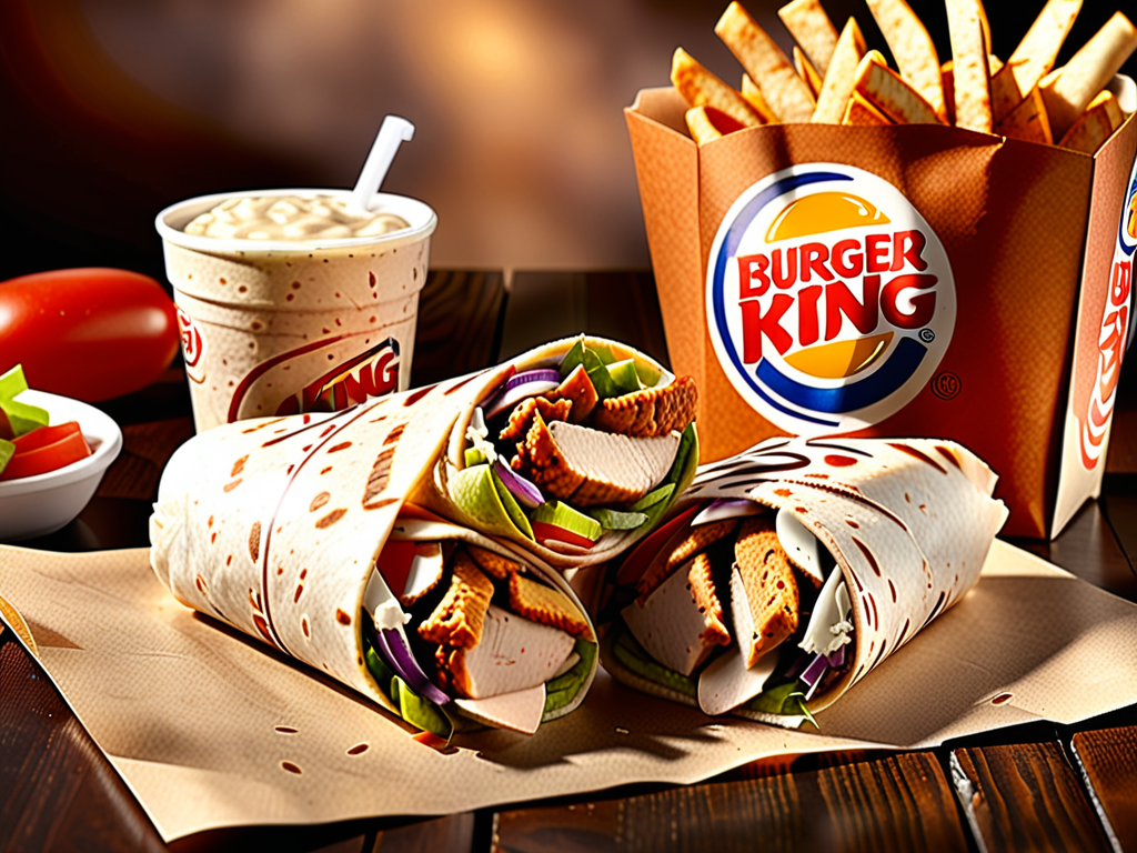 burger king chicken wraps nutrition