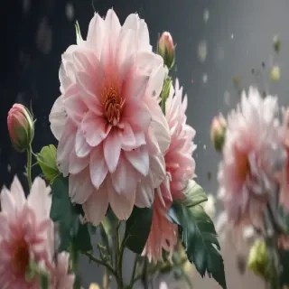 light floral background