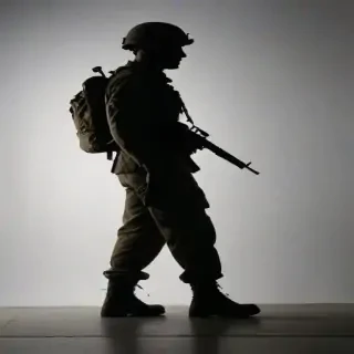 soldier silhouette