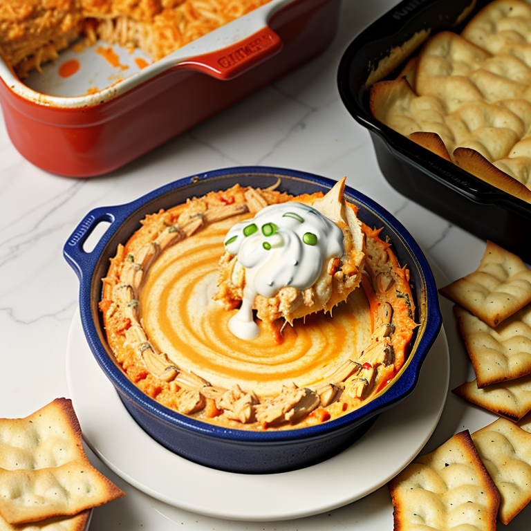buffalo chicken dip with canned chicken in oven