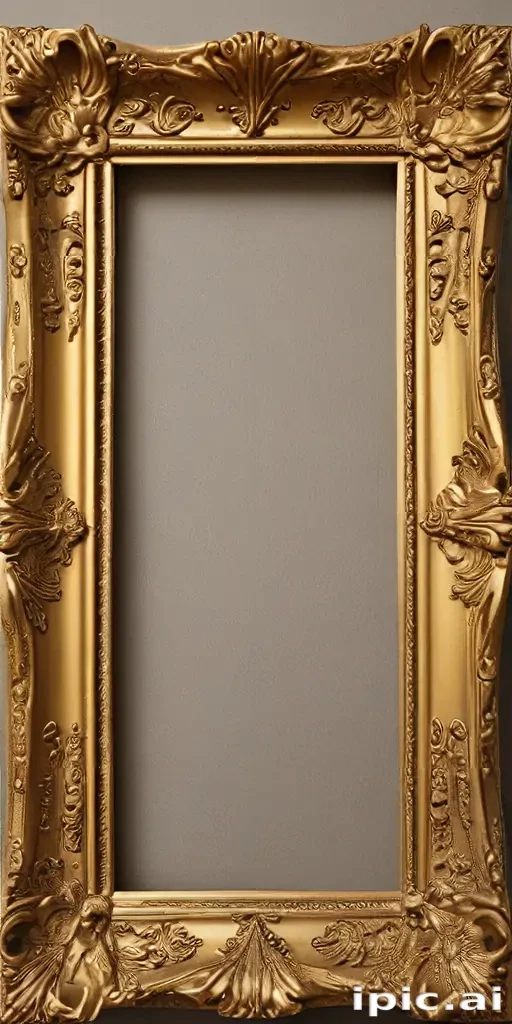 fancy gold frame