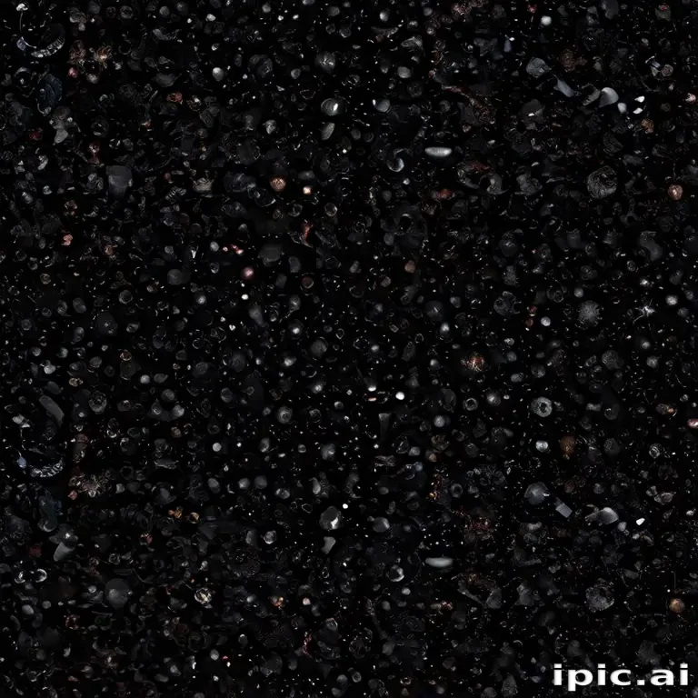 sparkling black background