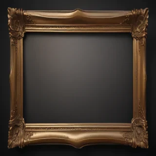 picture frame transparent