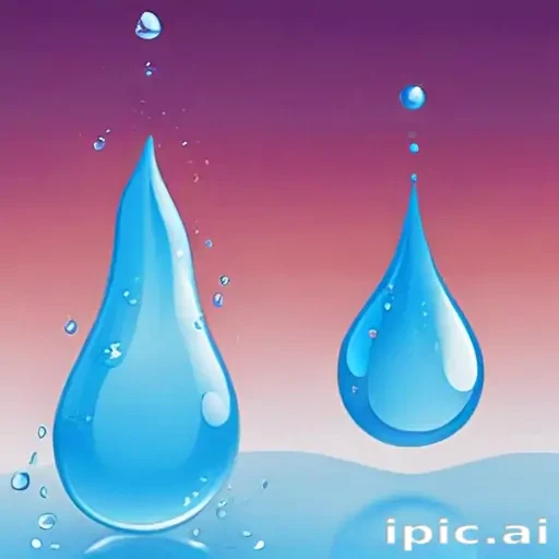 water droplets clipart