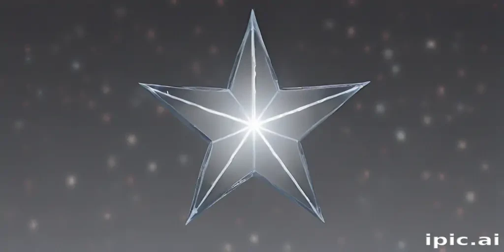 transparent star